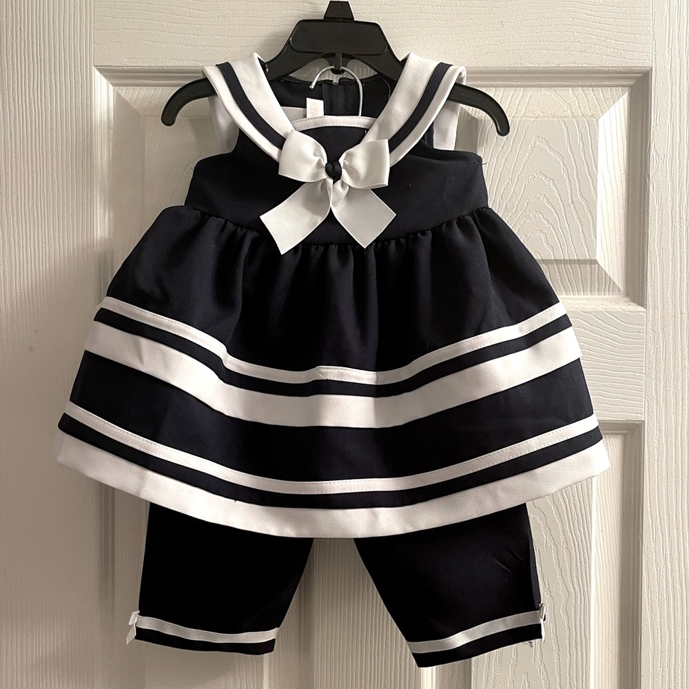 Bonnie Baby Sailor outfit  sz 24 months